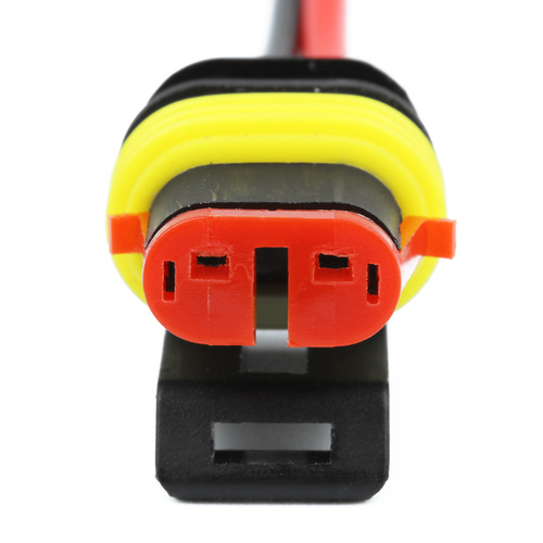 Hermetischer 2-poliger Superseal-Steckverbinder | Stecker männlich + weiblich | Verbinder, Kabelbaum, Buchse, Anschlussblock | SW-D