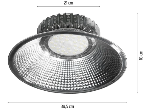 BK-HB100W-S | Industrielampe | Lagerfluter | LED