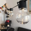 Solar LED Girlande, Gartenlampe zum Einstecken | 20 LED-Lampen | 5 Meter | SDC-20LED-5M