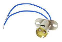 Metall-Lampensockel | Fassung Bay15d / P21/5W