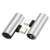 Adapter Type-C - Type-C + Jack | Audio-Adapter für Telefon | UA-006