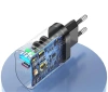 GAN | 65-W-Schnellladegerät mit USB- und PD 3.0-Anschlüssen (USB-C).