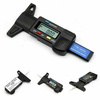 Digitaler Profiltiefenmesser mit LCD-Display | LR44 | TR02
