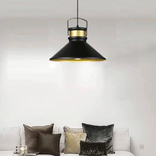 Retro-Stil | Loft | Deckenleuchte Goldlampe