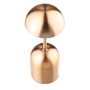 Kabellose Nachtlampe mit eingebautem 2000 mAh Akku | Moderne Tischlampe mit einstellbarer Leistung und Lichtfarbe | YG-D019-Kupfer