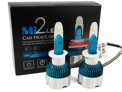 H1 LED Scheinwerferlampen Mi2 FLIP CSP 56W | 2 Stück