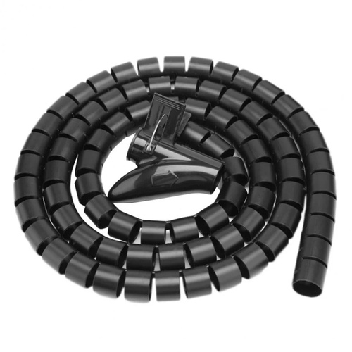 Kabel- und Kabelorganizer | Schwarz | CRG-002-2.6M