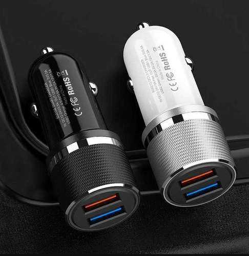 KFZ-Ladegerät | kompatibel mit Dash Charge und VOOC 4.0 und 3.0 | WC7W-Schwarz