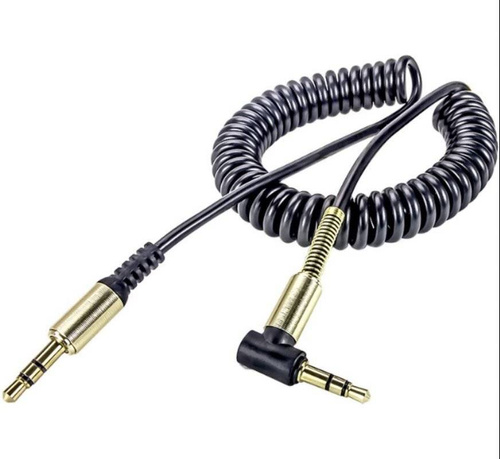 Klinkenkabel abgewinkelt | vergoldete Stecker | HQ | AWS-1-1M-Black
