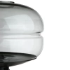 Stilvolle Nachttischlampe mit Glaslampenschirm | Moderne Glas-Tischlampe | BH-233-TS