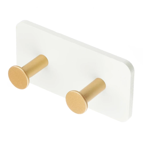 Bambus-Kleiderhaken | 2 Haken | gold | YG-DH13-GOLD