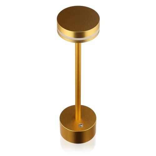 LED-Tischlampe | Moderne Nachtlichtlampe mit integriertem Akku | ATL08-GOLD