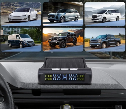 Kabelloses TPMS-System | 4 Reifendruck- und Temperatursensoren | T1W-AA