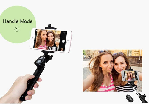 Selfie-Stick mit Bluetooth-Fernauslöser | Monopod Stativ | Kamerastativ | PSI-S003