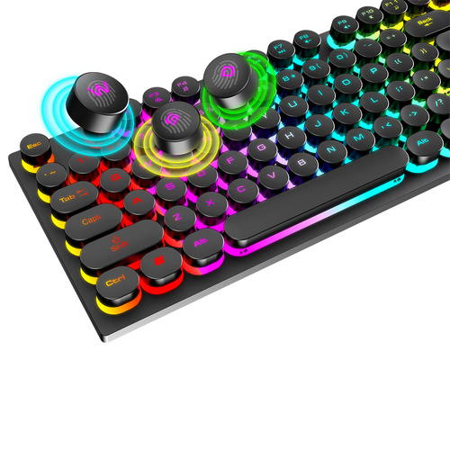 Gaming-Set Tastatur und Maus, RGB-LED-Beleuchtung, USB | TF270