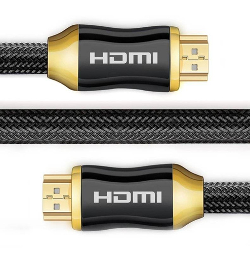 HDMI-Kabel 2.0 Premium | 3 Meter | 4K@60Hz 3D 48bit | HX-3-3M-Schwarz