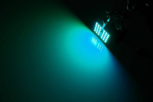 RGB-LED-Panel-Kit | 2 LED-Panels 36 SMD 5050 RGB | Farbfernbedienung | C5W- und W5W-Adapter