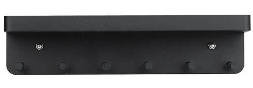 Wandgarderobe für Schlüssel und Kleidung mit Ablagefach für Kleinteile | ZW-J26