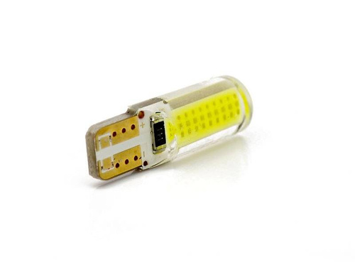 Auto LED Birne W5W T10 1W COB 360st Silikon