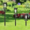 2x Solar-Gartenlampe LED | Elegante Säule 60 cm | HK-115A