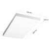 LED-Deckenpanel | Aufputz-Plafond 60x30cm | 30W, 2850lm | Weiss