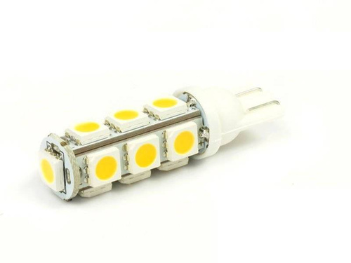 WW Auto LED Birne W5W T10 13 SMD 5050 Warmweiß