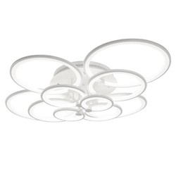 LED-Pendelleuchte | mehrteilig, modern | weiß | RLG-C180W-W