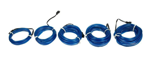 Ambient Light EL Wire Neonkable Elektrolumineszenzlicht mit Inverter 12V | 3 Meter