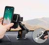 Autohalterung für Handy mit teleskopischem Arm und Saugnapf | Gravitationshalterung | PSI-C038