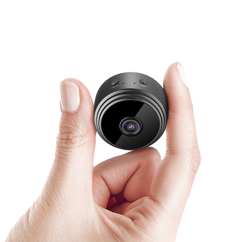 Kabellose Mini-WLAN-Kamera 1080p | Bewegungserkennung, Nachtsicht, eingebauter Akku, Magnet | A9