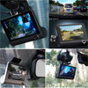 Video-Recorder, Autokamera | 3 Kameras - Vorderseite, Rückseite, Innenraum | FullHD 1296p | Bildschirm 4" | PZ-E9
