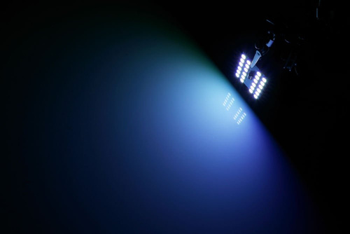 RGB-LED-Panel-Kit | 2 LED-Panels 24 SMD 5050 RGB | Farbfernbedienung | C5W- und W5W-Adapter