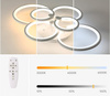 Mehrfachfunktionale moderne Pendelleuchte | LED | Schwarz | RLG-C72W-W