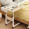 Mobiler Laptoptisch | Funktionaler, höhenverstellbarer Computertisch auf Rollen | LFD-6085-WD