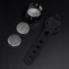 Kompakte LED Fahrradbeleuchtung vorne + hinten | LED-Fahrradlicht-Set, 3 Modi | BK-L319