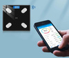 Intelligente Bluetooth-Badezimmerwaage mit Thermometer | LED-Display | NS-BT1