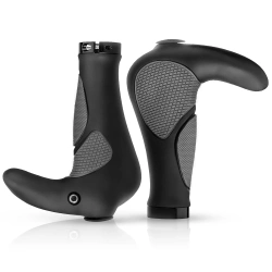 Ergonomische Fahrradgriffe | Rutschfeste TPR-Gummigriffe | BHD-233-G