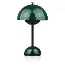 Stilvolle Tischlampe | Kabellose Nachtlichtlampe mit drei Farbmodi | HJA27-1-GREEN