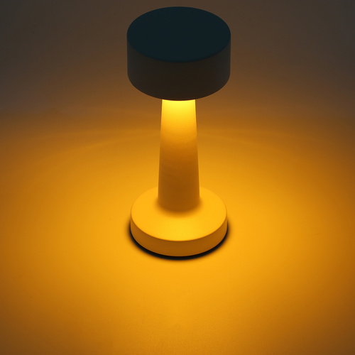 Kabellose Tischlampe | Berührungsgeführte Nachtlichtlampe mit einstellbarer Lichtfarbe | USB-Lampe | HJA10-COPPER