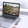 USB-Hub mit 7x USB-A-Anschlüssen | Adapter, 7-in-1-Verteiler | HUB