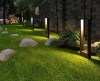 Moderne Stehleuchte für den Garten, LED-Säule | Aluminium 80cm, IP54, 10W=1200lm | LLM-80CM