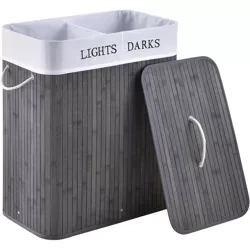 Wäschekorb | 100 l | grau | ZYL-100L-GREY