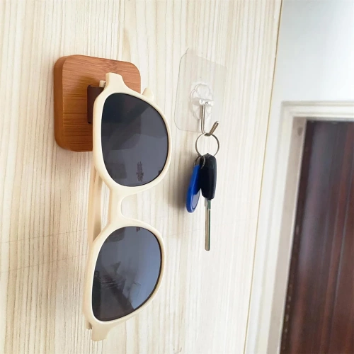 Brillenhalter | Wandhaken mit selbstklebendem Band | Brillenhalter | GH-H01-2PCS-B