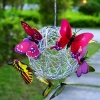 Solar-Gartenlampe LED Schmetterling Kugel hängend | 52 cm, 600 mAh | FLD-06-C