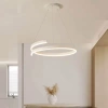 Moderne Pendelleuchte 50 cm | Spiral LED Lampe 50W | RLO-50CM-50W-W