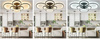 Mehrfachfunktionale moderne Pendelleuchte | LED | Schwarz | RLG-C72W-B