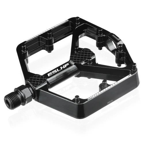 Plattform-Pedale Fahrrad | Aluminium mit Pins, DU-Lager, MTB Trekking | 10EE0001