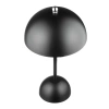 Stylische Tischlampe | Kabellose Nachtlampe mit drei Leuchtfarben | HJA27-1-SCHWARZ