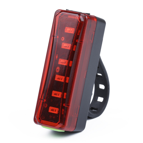 LED-Fahrrad-Rücklicht | 6 Dioden, 4 Leuchtmodi, 300lm, integrierter Akku | BL069