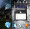 Solarleuchte mit LED und Bewegungs- und Dämmerungssensor | 30 LED-Lampen | SSL-30LED
